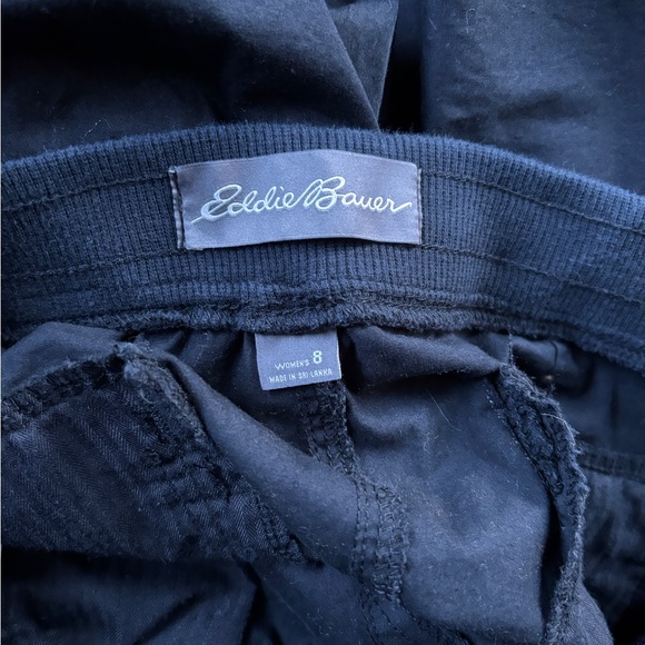 Eddie Bauer women’s black utility jogger with elastic waistband, size 8 - Picture 6 of 11